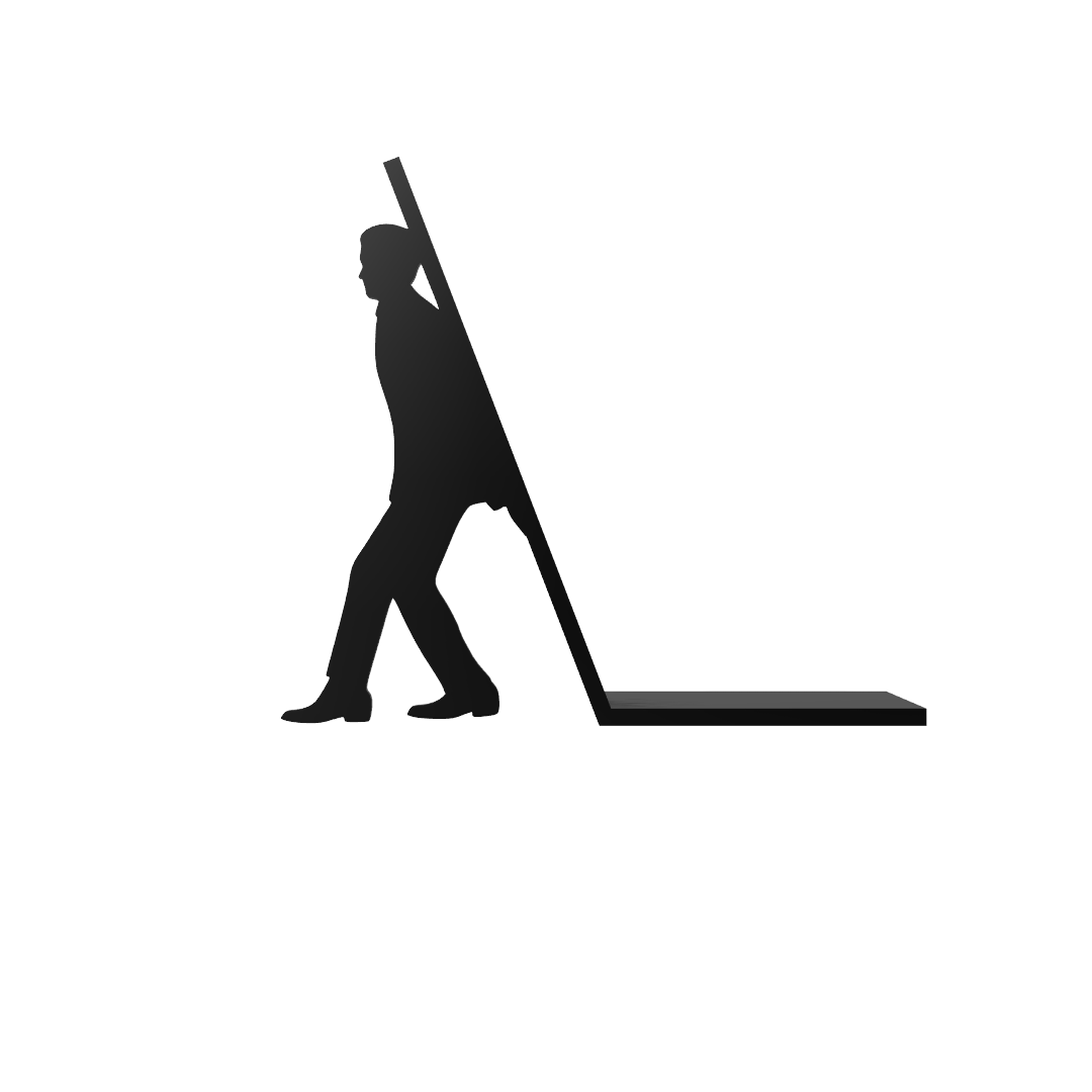 bookend man by Idea Prints Download free STL model