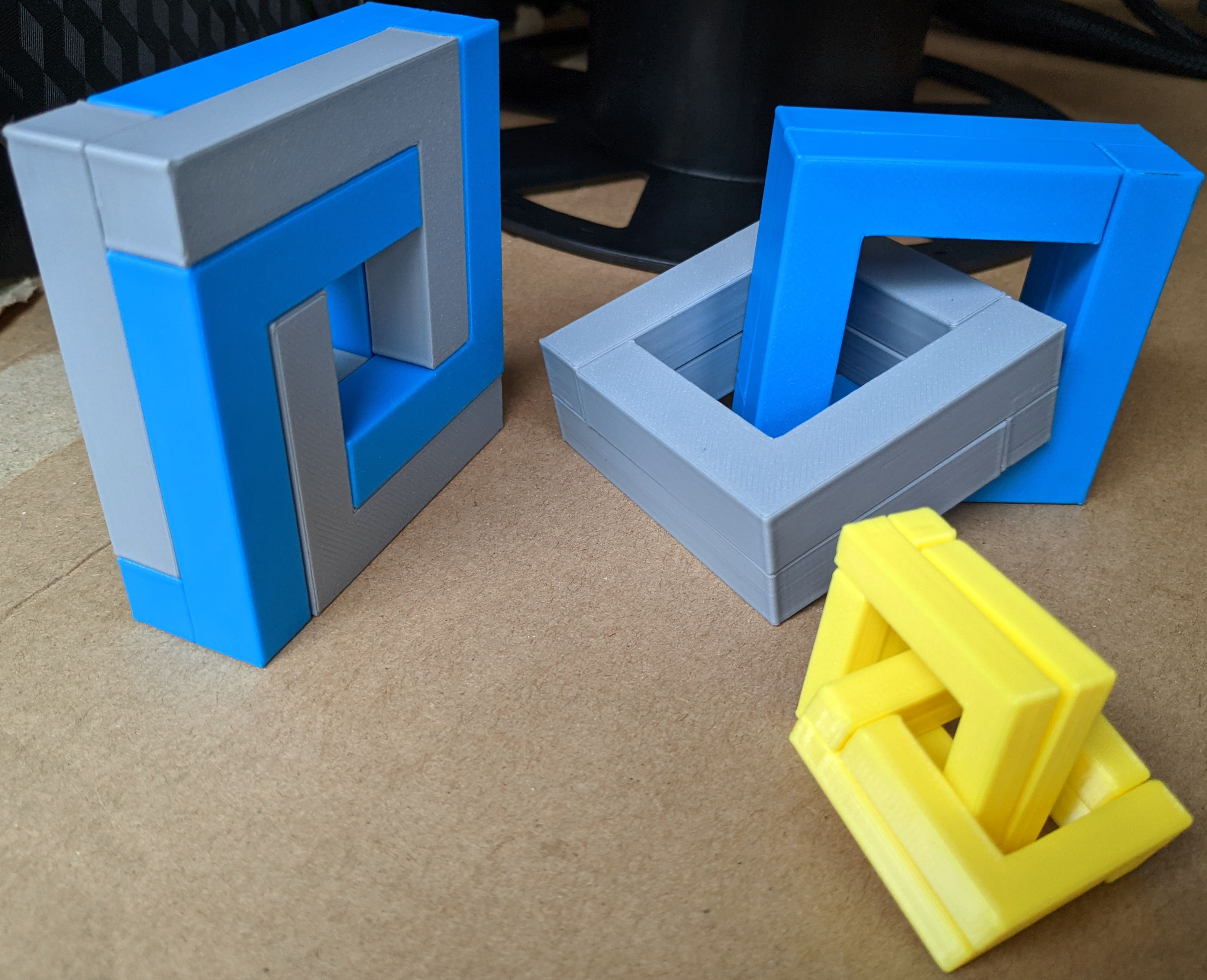 Quartet Puzzle (easy print no support) by Uptown Funk Download free