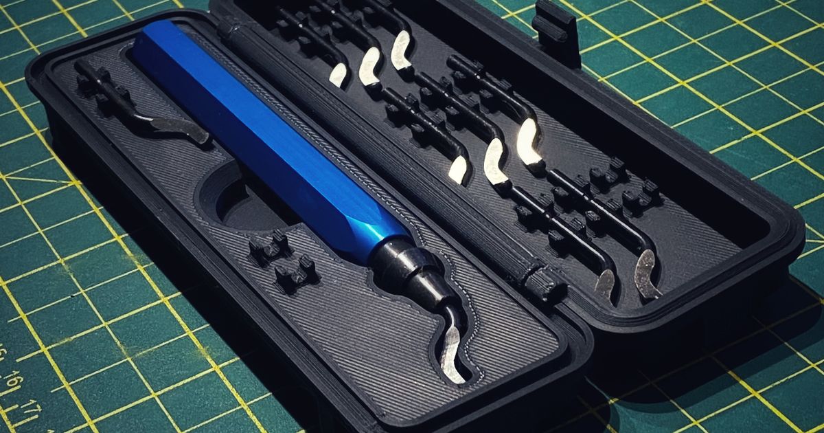 Deburring Tool Case REMIX by 3DPrintDemon Download free STL model