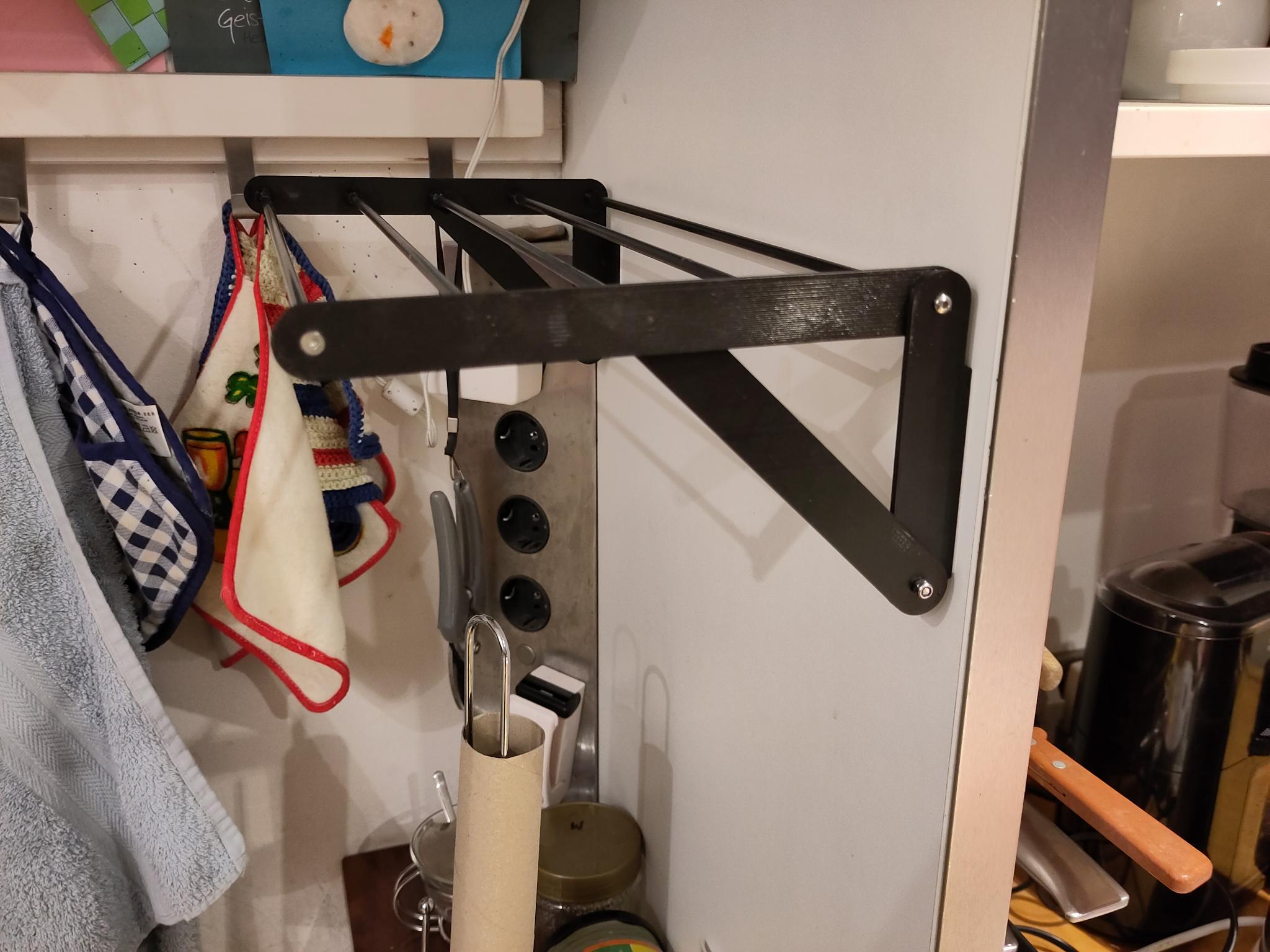 Rag drying rack (foldable) by FeKo | Download free STL model ...