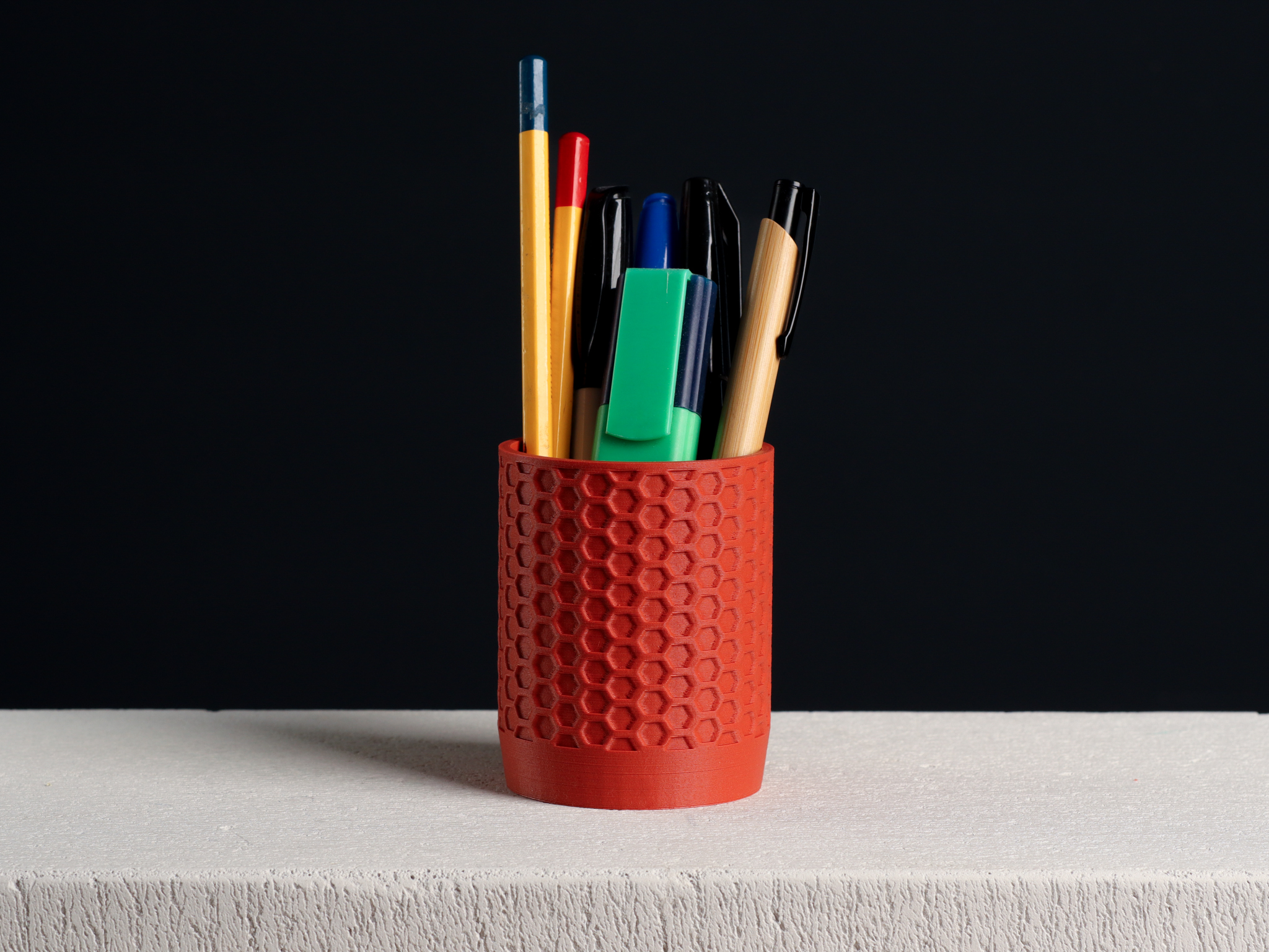 Honeycomb Pencil Holder