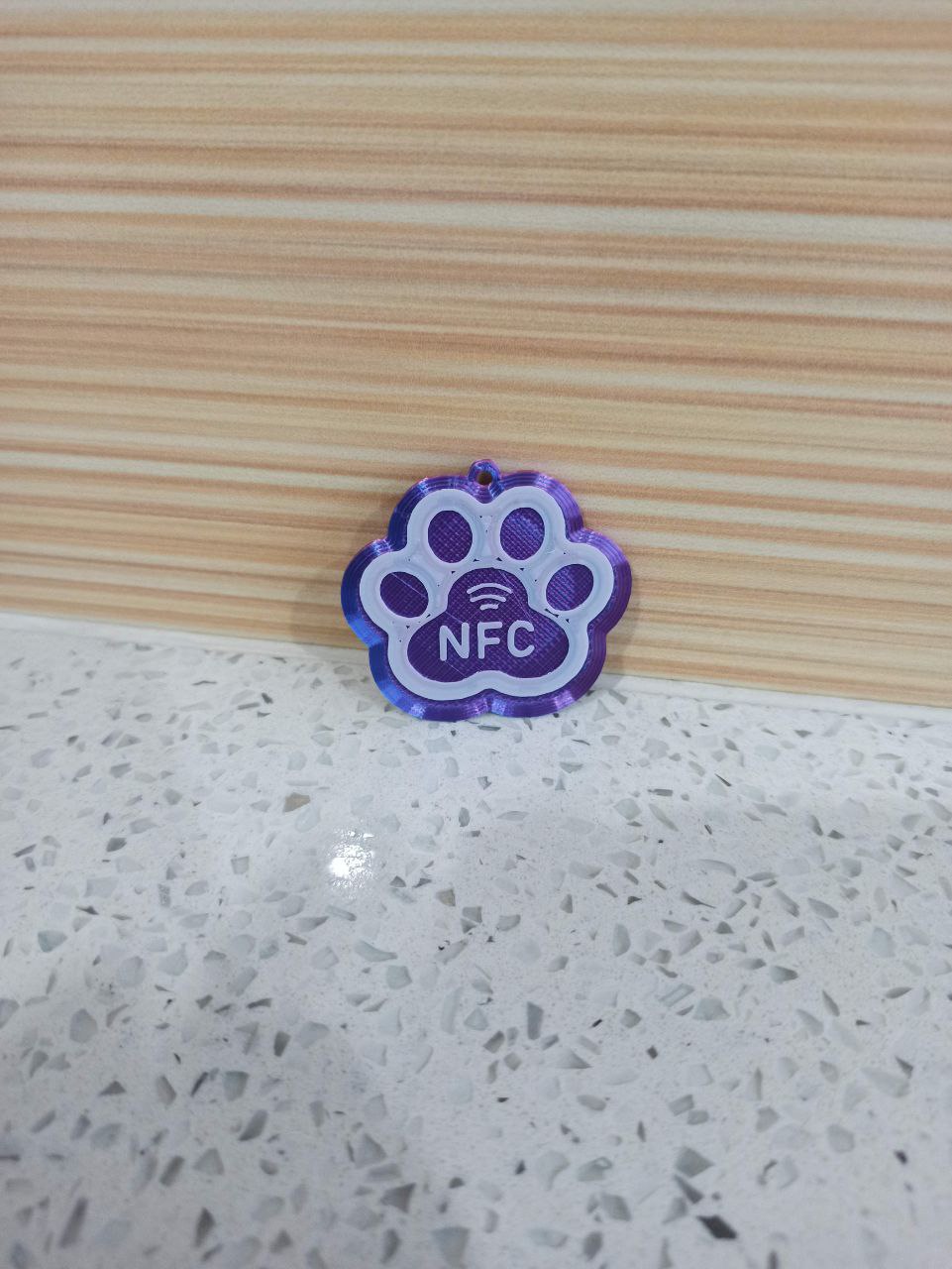 Tag with NFC Cat Dog and more