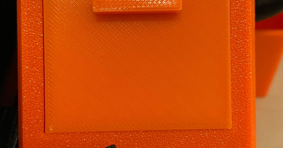 Simple LCD Cover for Prusa Mini by FirstLayerPrints Download free STL