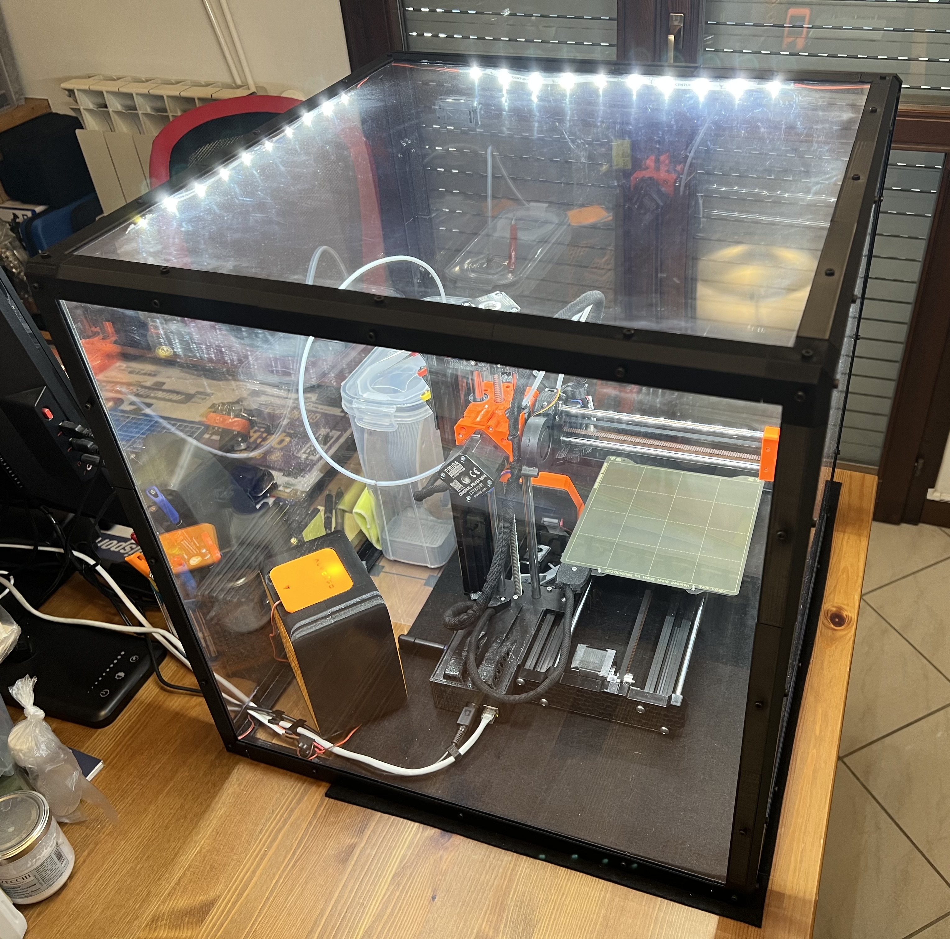 Prusa Mini Cubic Enclosure