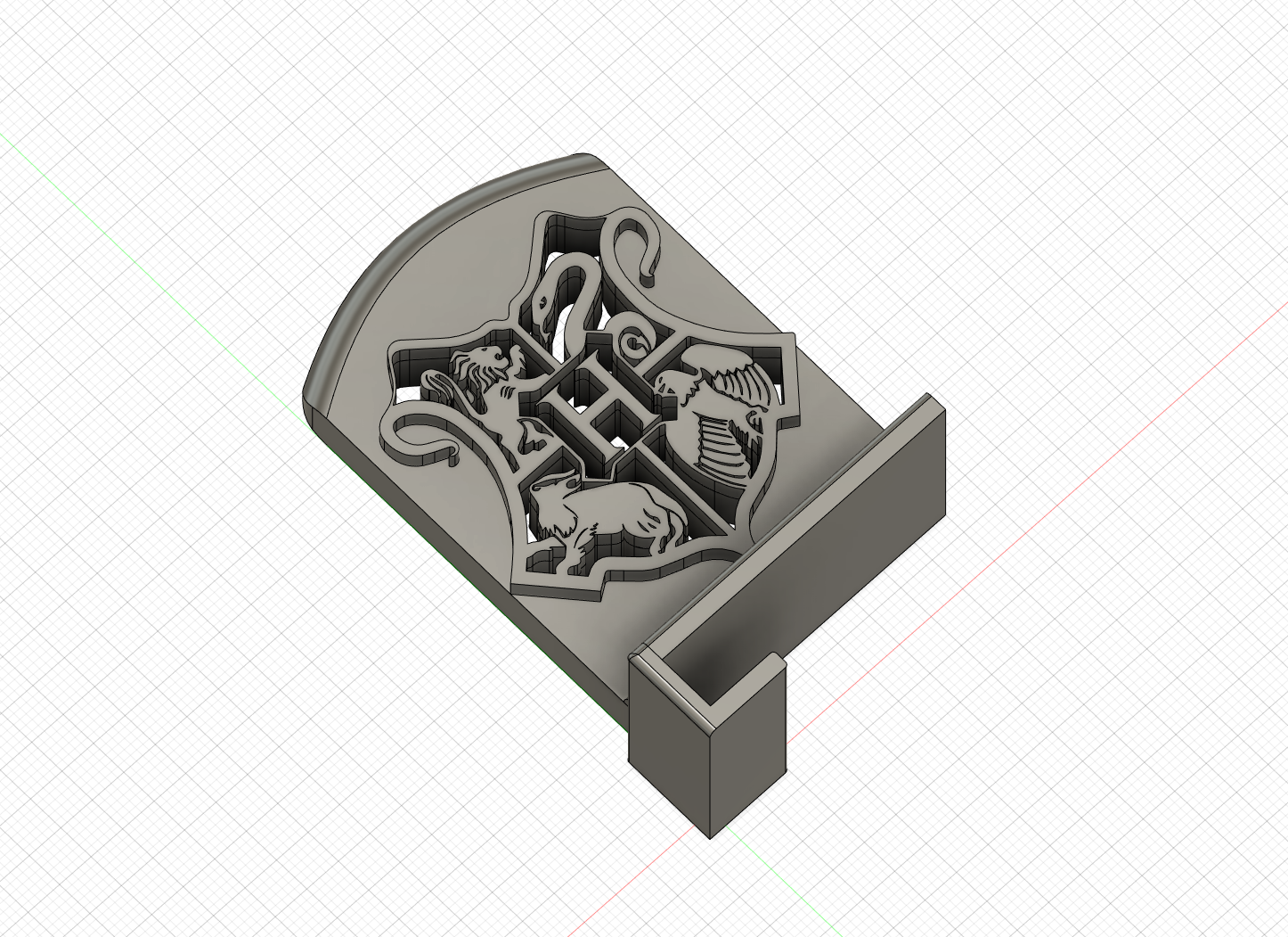 Miniatura 2 do modelo 3D Book Ends with Label Space