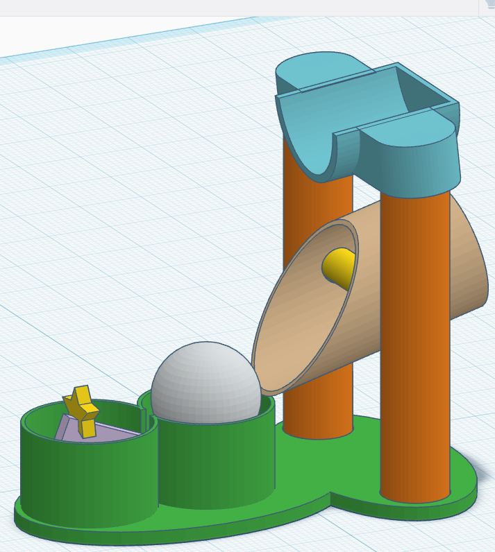 Deer Scarer Inspired Marble Run - Draft