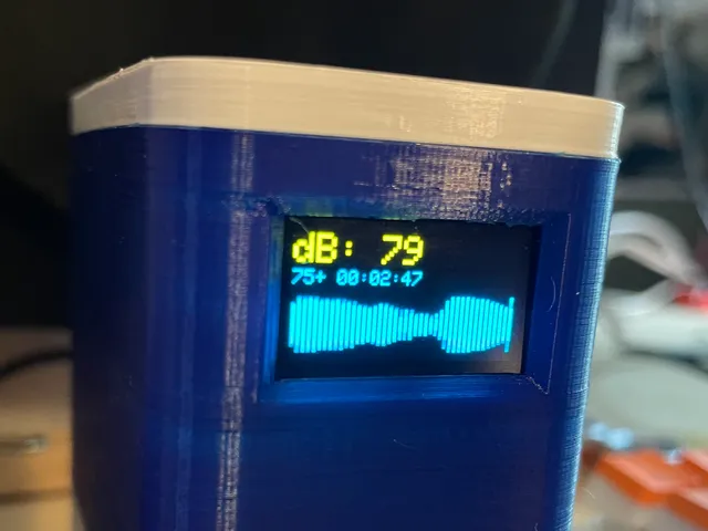 Desktop Music Visualizer & Decibel Meter