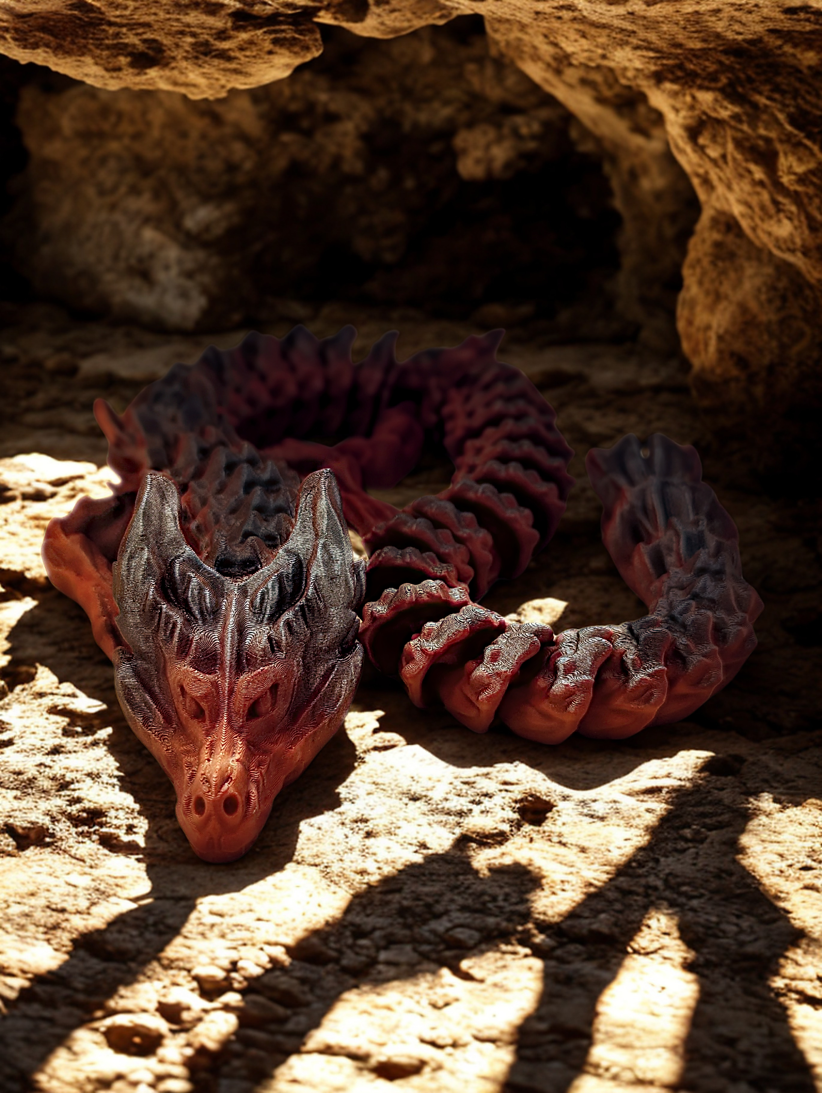 The Articulating Blood Dragon - Articulated Dragon