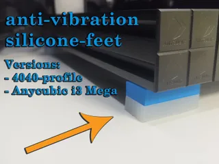 anti-vibration silicone-feet