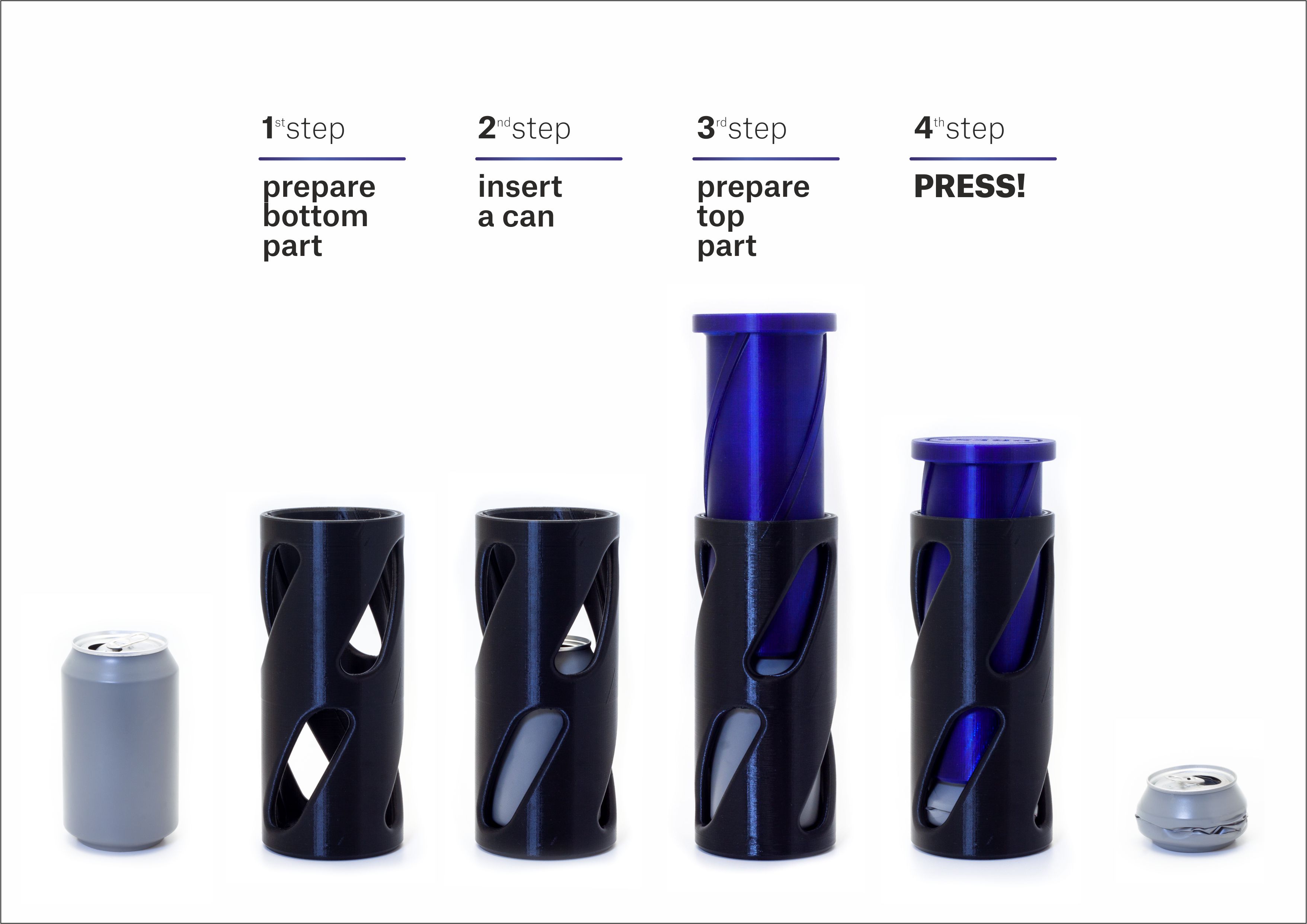 Miniatura 8 do modelo 3D The Universal Can Press
