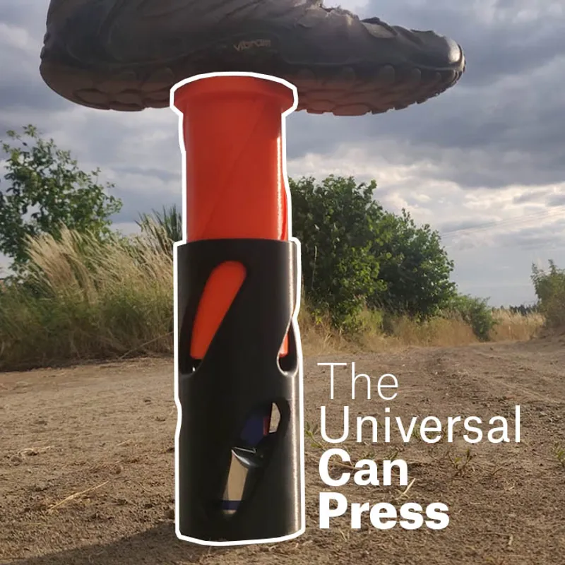 3D Print of The Universal Can Press by xfanta