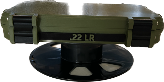22 Long Rifle Ammo Box