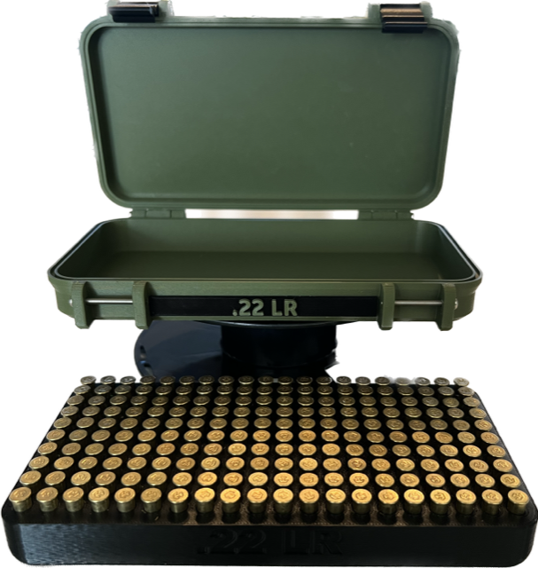 22 Long Rifle Ammo Box by Mark Fleischhauer Download free STL model