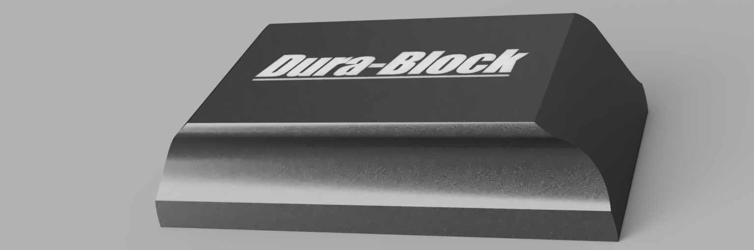 Dura-Block AF4418 2/3 Hook & Loop Sanding Block – 11 Inch – For Auto Body Finishing