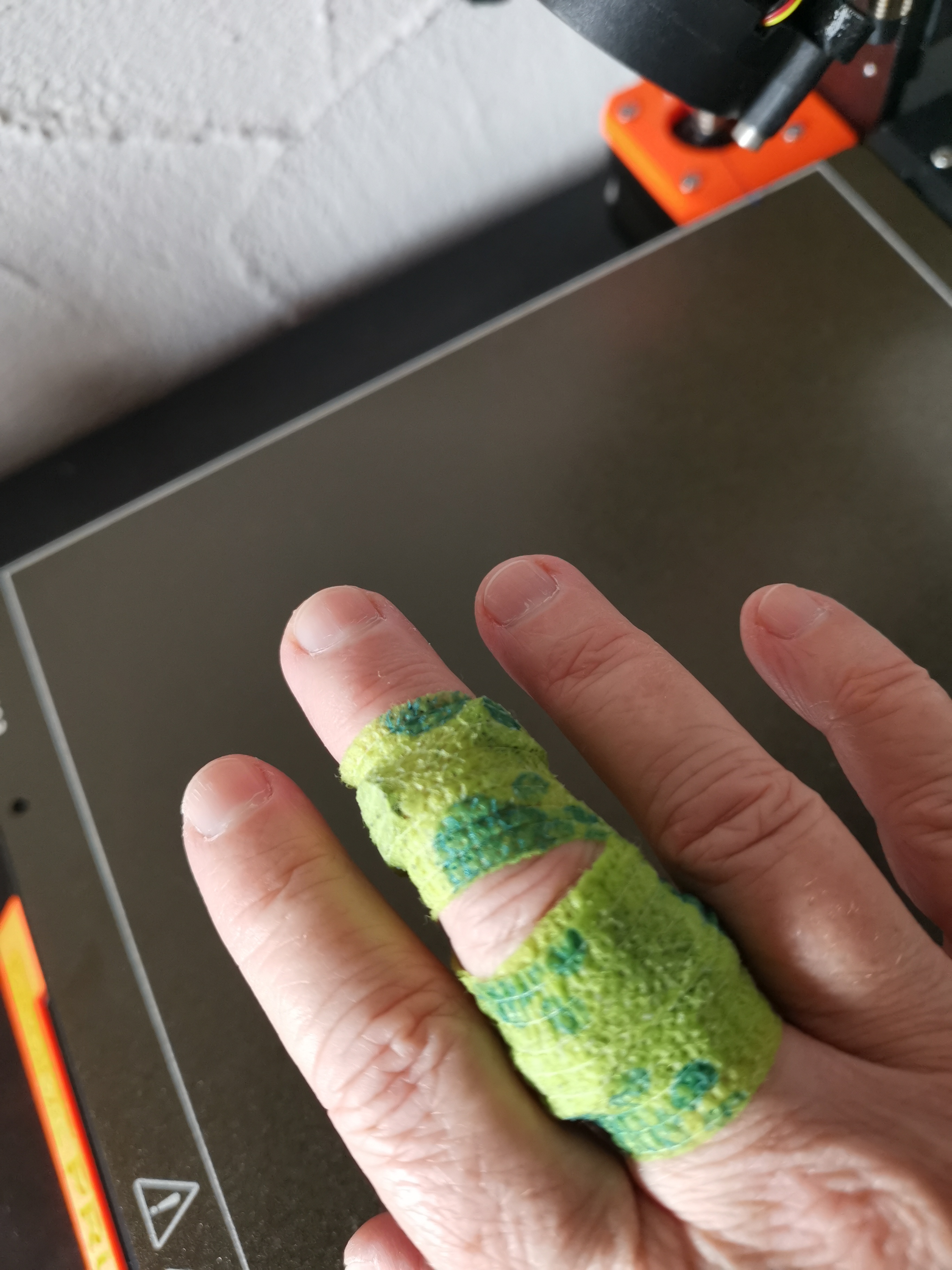 Miniatura 3 do modelo 3D Finger Splint PLA