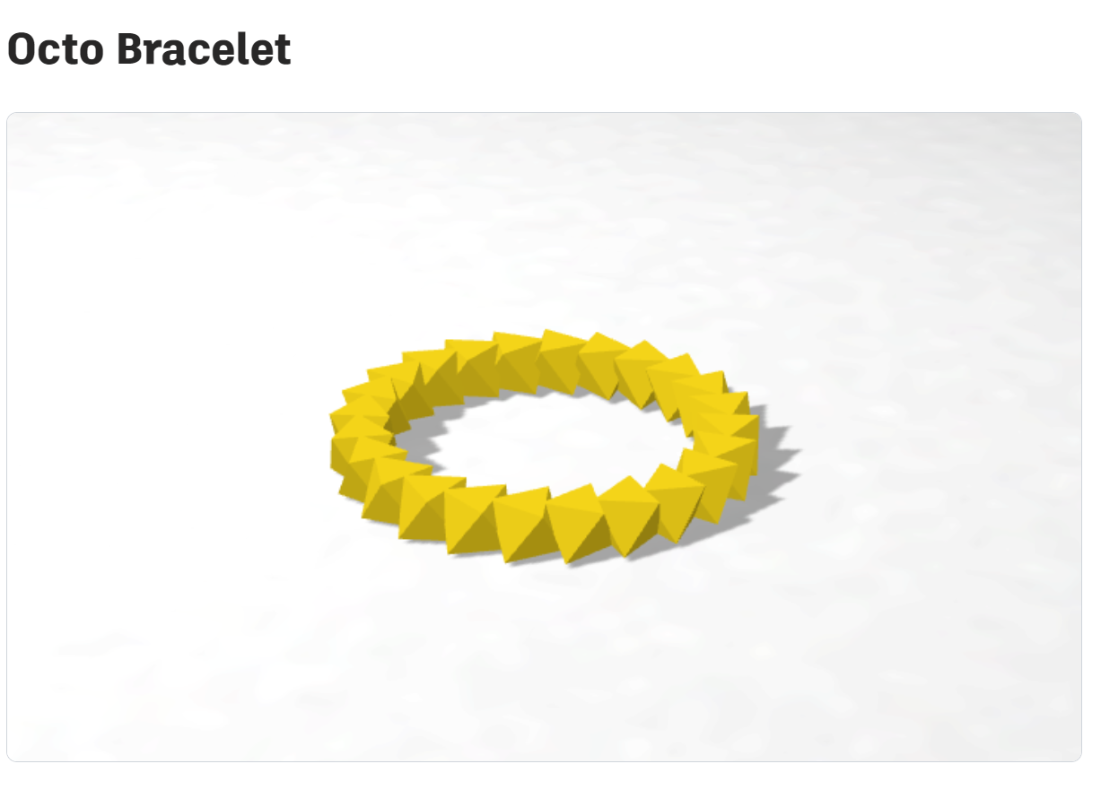 Octo Bracelet (Codeblocks)