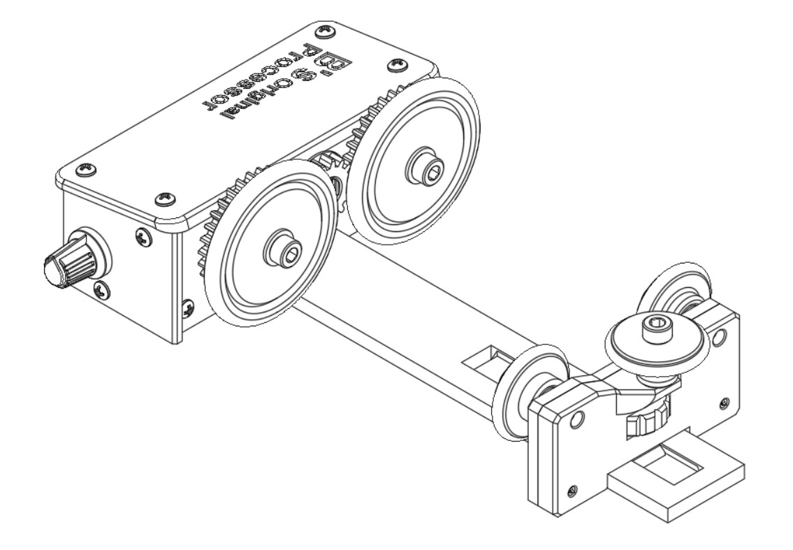 Miniatura 2 do modelo 3D B's Original film Processor