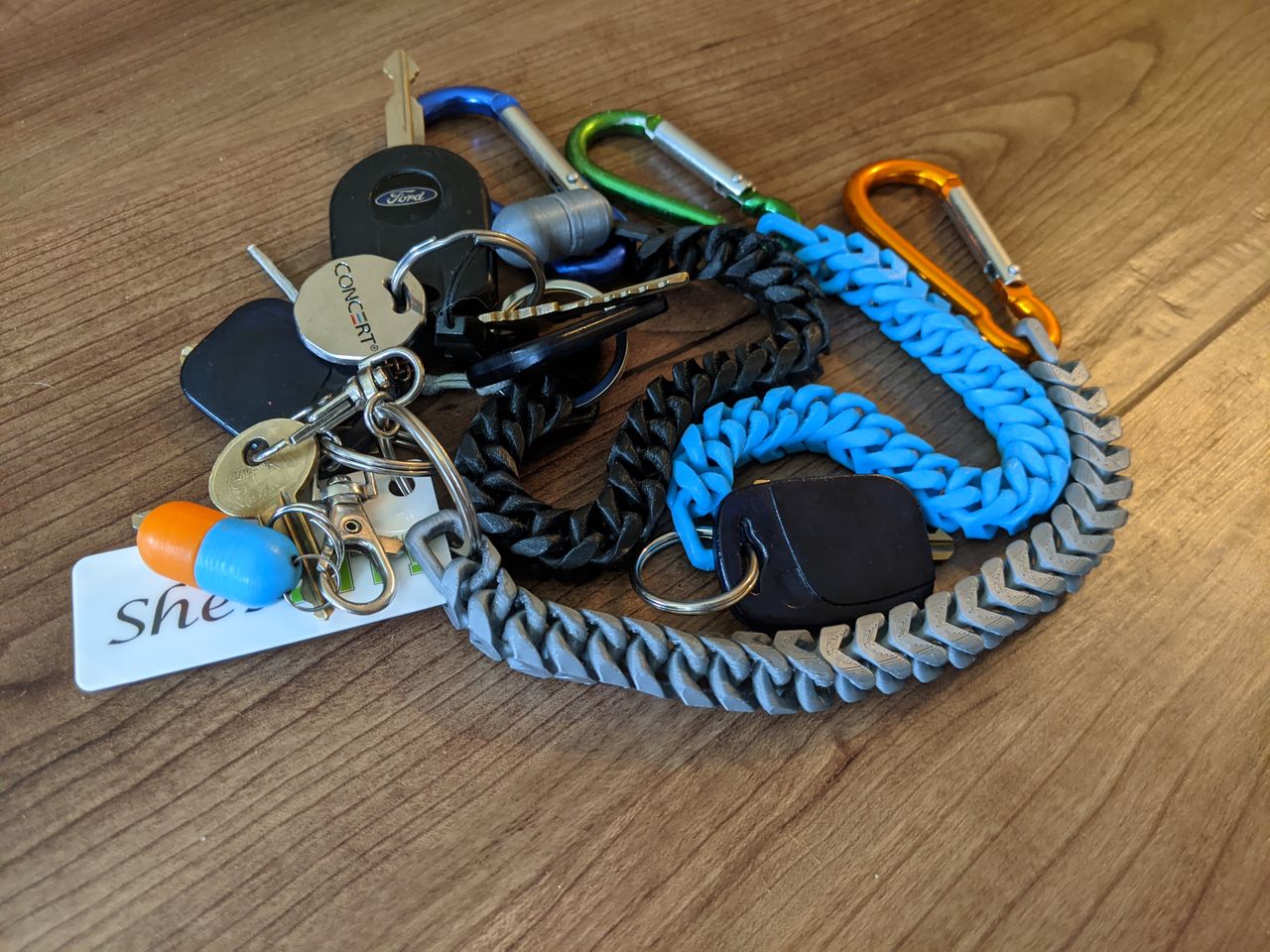 Miniatura 6 do modelo 3D Franco Keychain