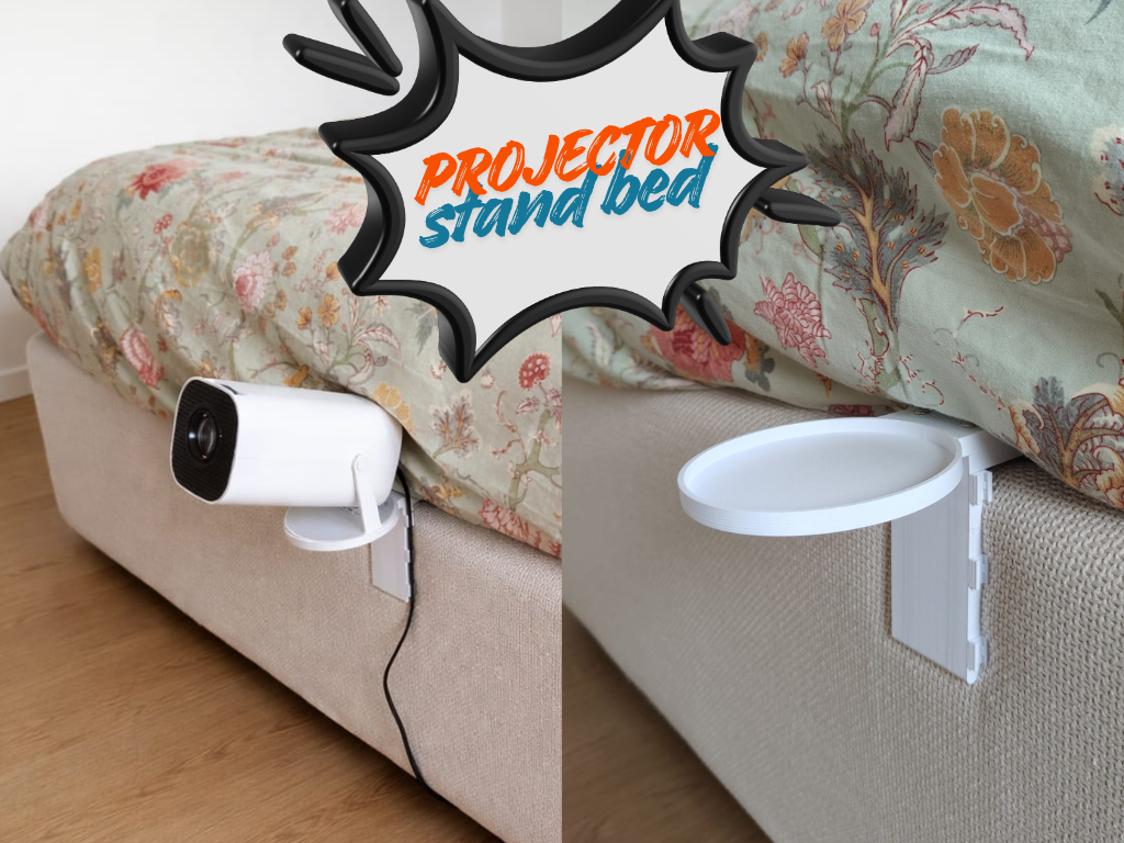 Projector stand bed