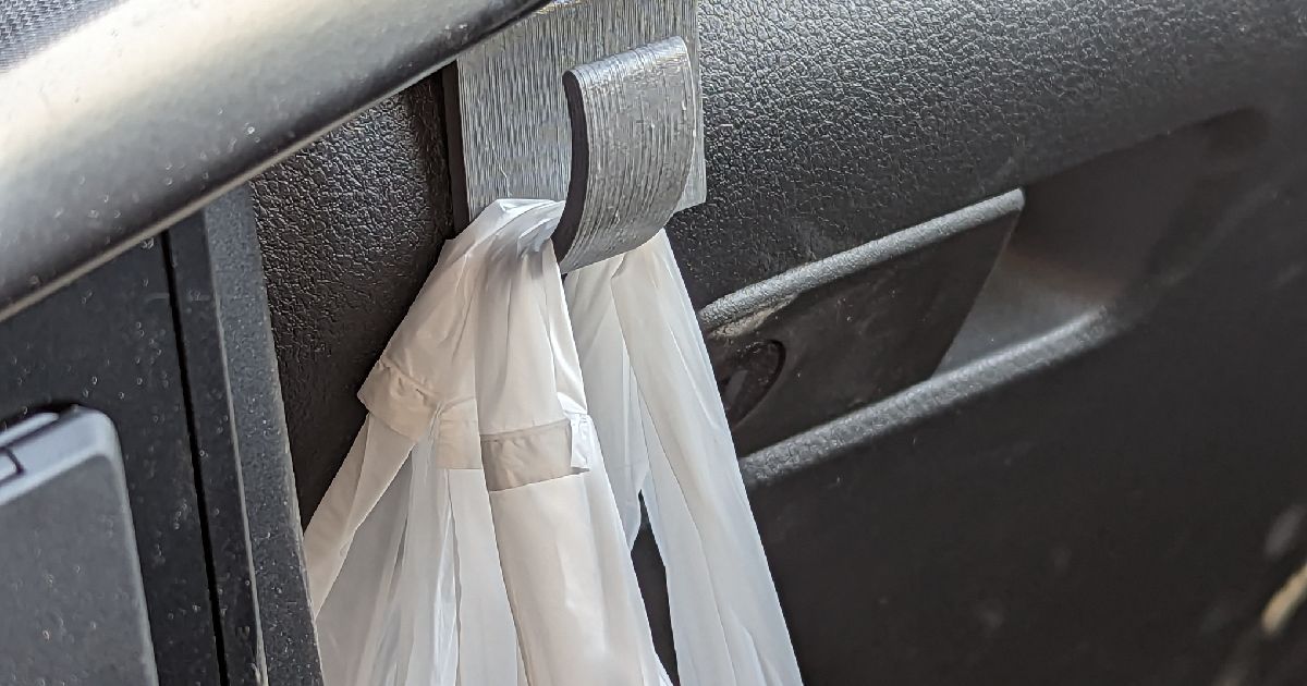 Ford F-Series (F150) (2021-) glove box handy hook by imhavoc | Download