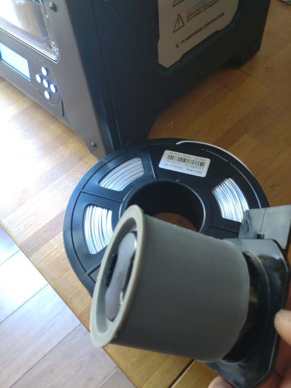 Flashforge Creator Pro 72mm spool adapter