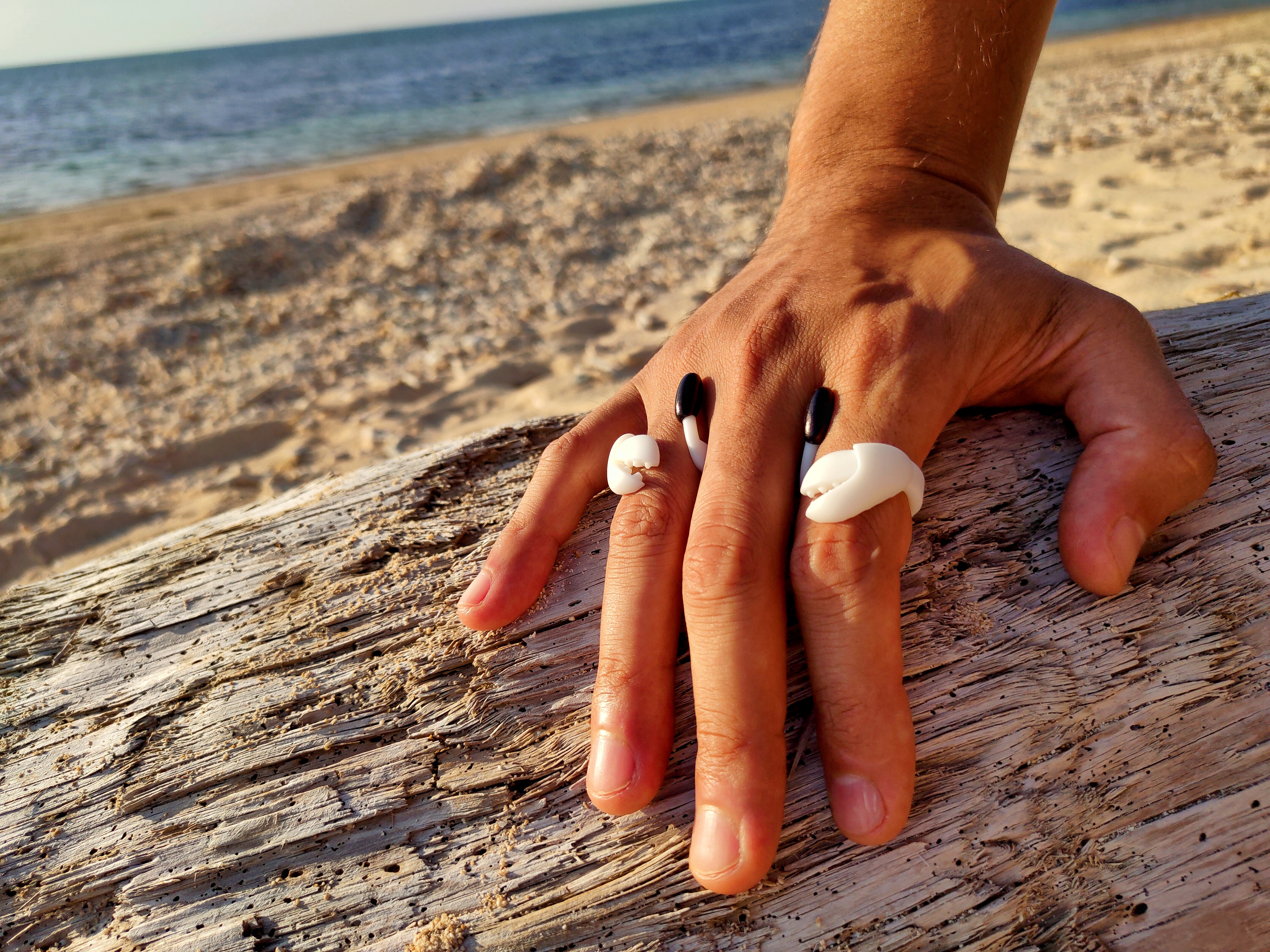 Crab Rings - finger hugging cuties