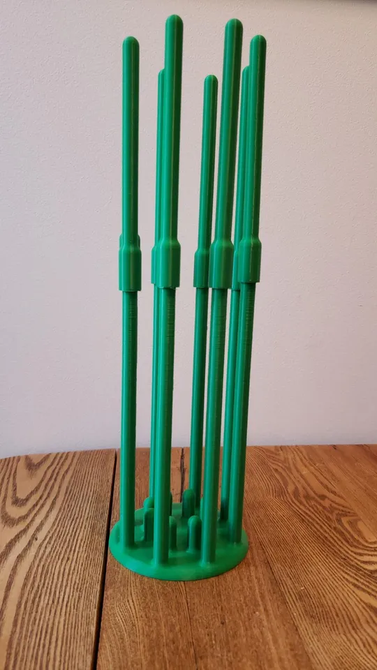 Plastic Bag Drying Rack w/ Added Height Adapter (v3) by m-sterspace ...