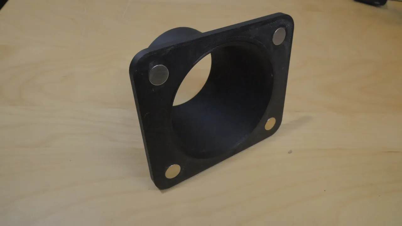 Bambu Lab X1 Rear Vent Adapter by V3 Precision