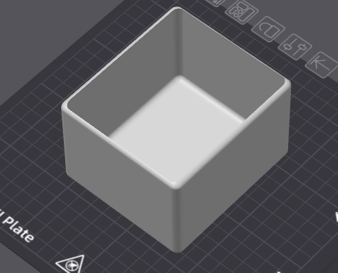 Empty Box to replace the toolbox