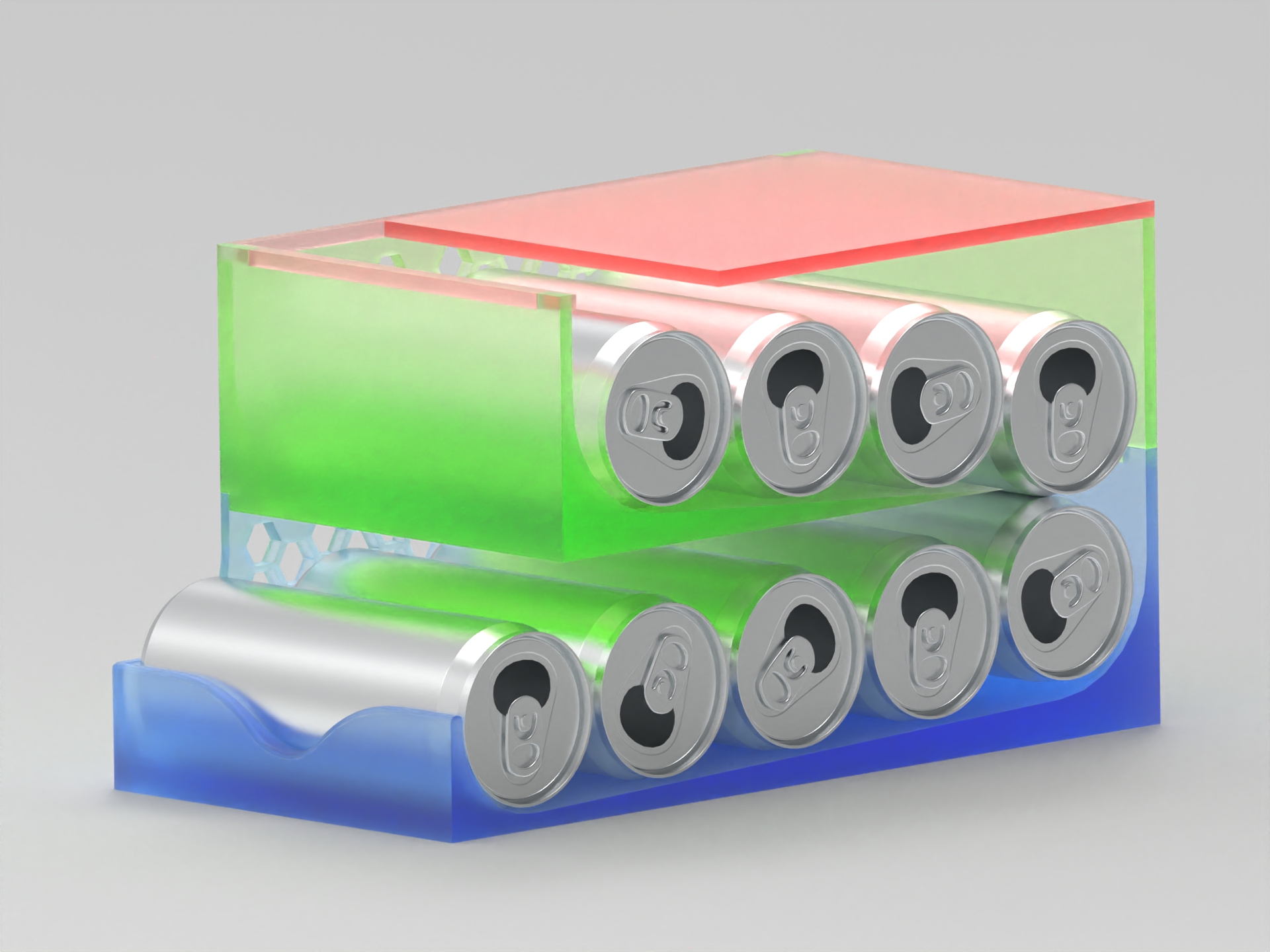 Miniatura 7 do modelo 3D Stackable Can Dispenser V2