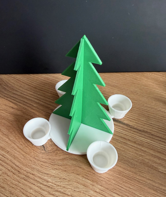 Advent wreath Christmas tree with candle holder| Adventskranz Weihnachstbaum mit Kerzenhalter