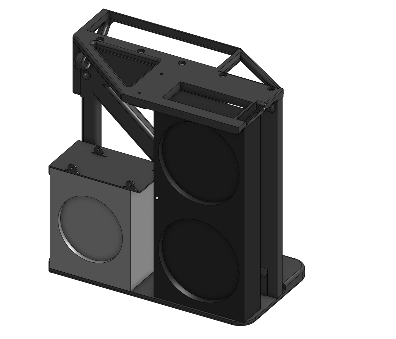 Prototype Open Air SFF PC Case By PLivering Download Free STL Model prototype-open-air-sff-pc-case-by-plivering-download-free-stl-model
