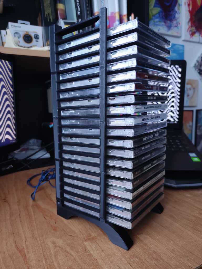 Miniatura 2 do modelo 3D CD Shelf Modular