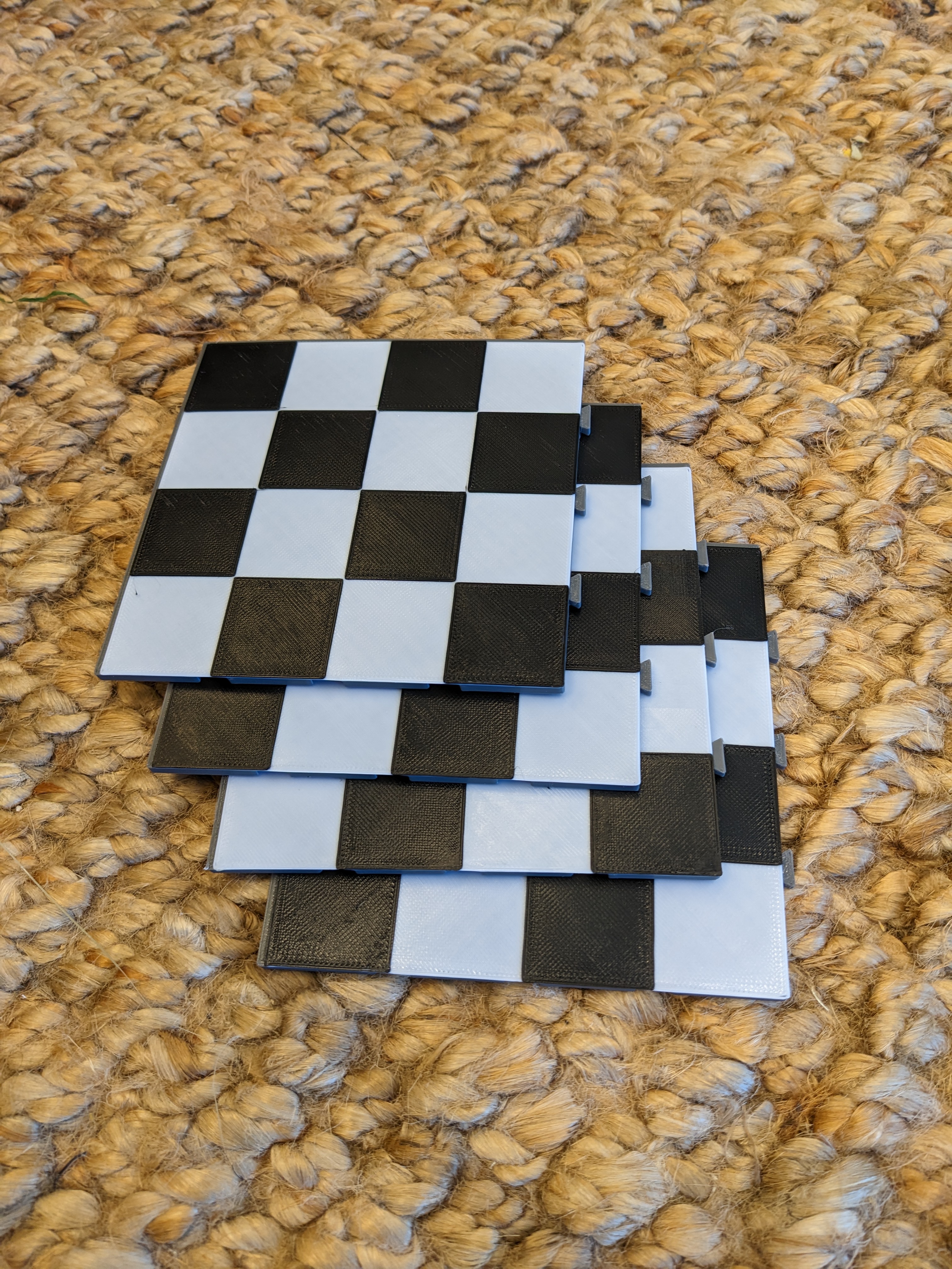 Sectional chessboard (parametric) No MMU, no glue