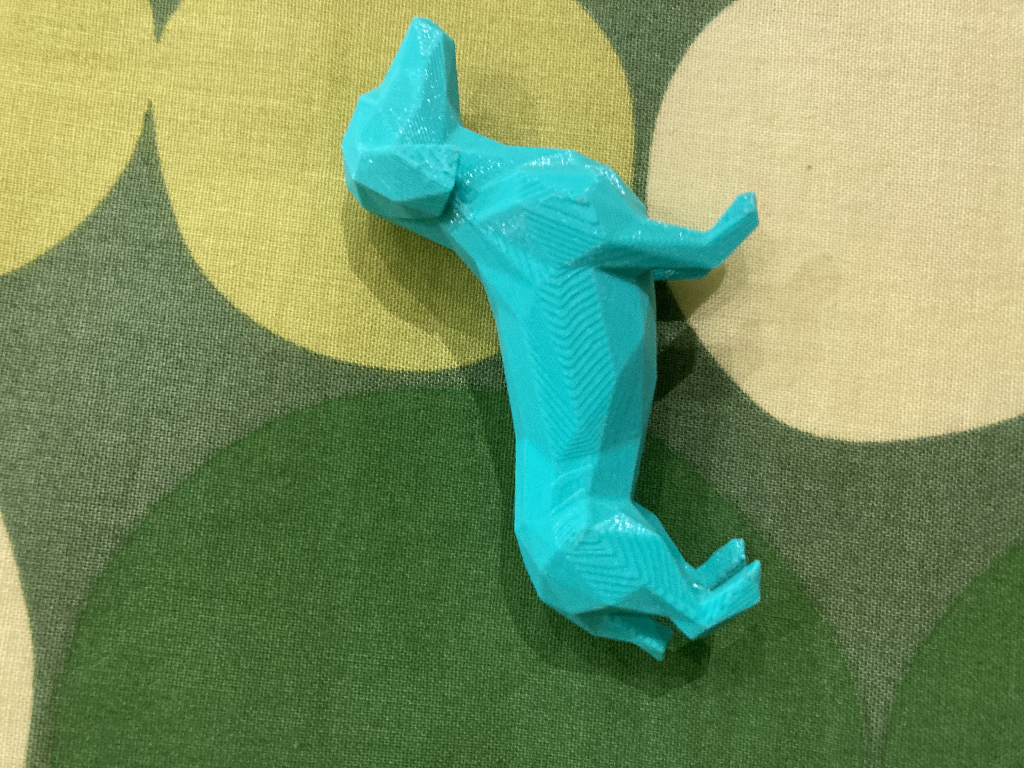 Lowpoly dachshund