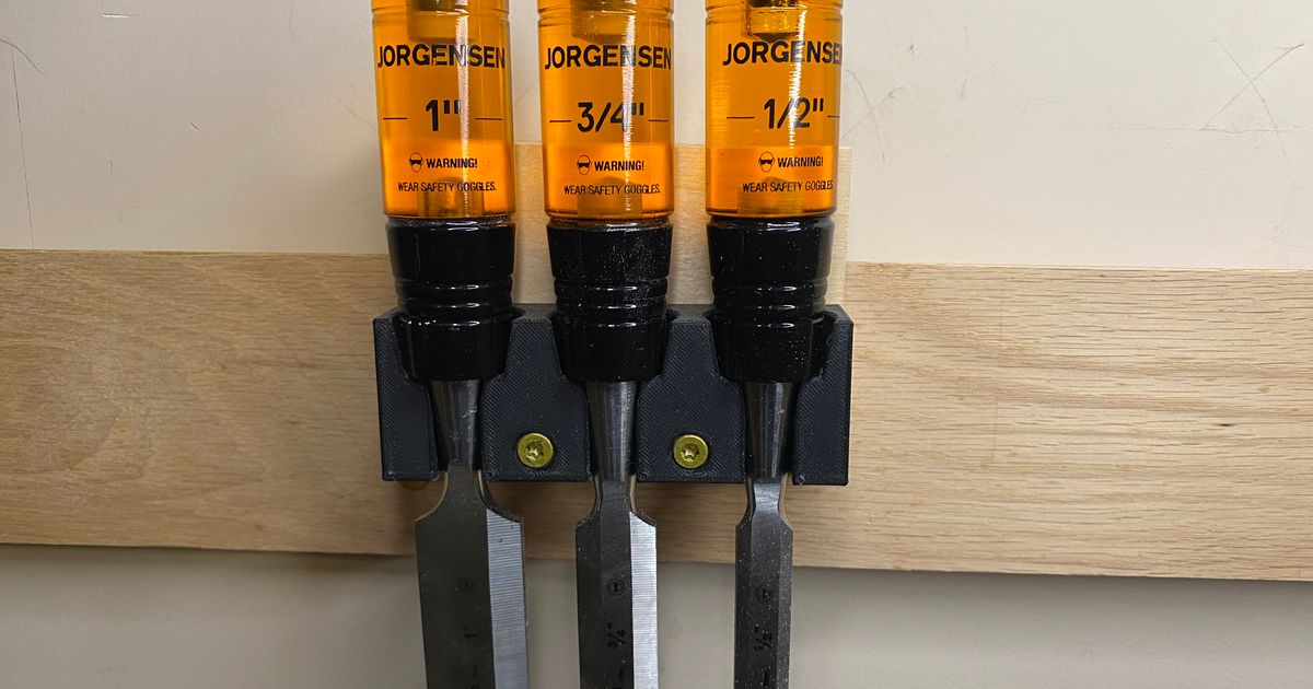 Chisels Holder by Pending Progress Download free STL model