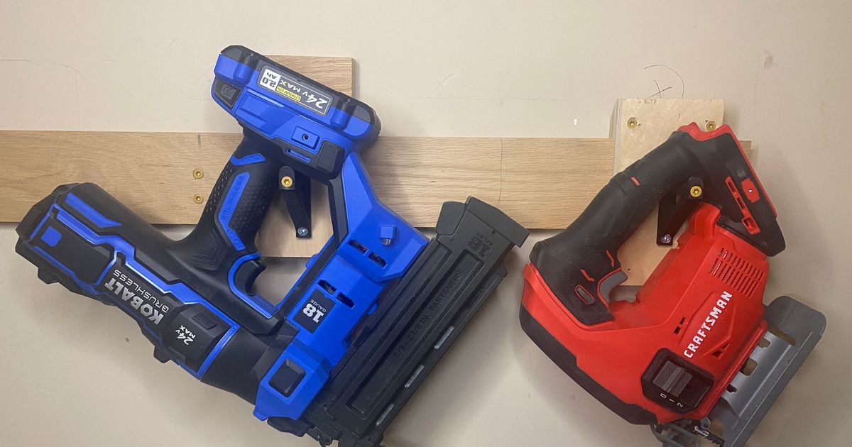Universal Power Tool Holder by Pending Progress Download free STL