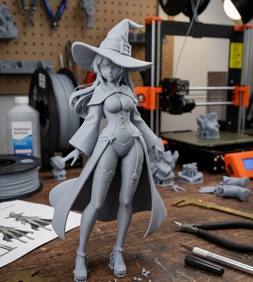 sexy witch anime style