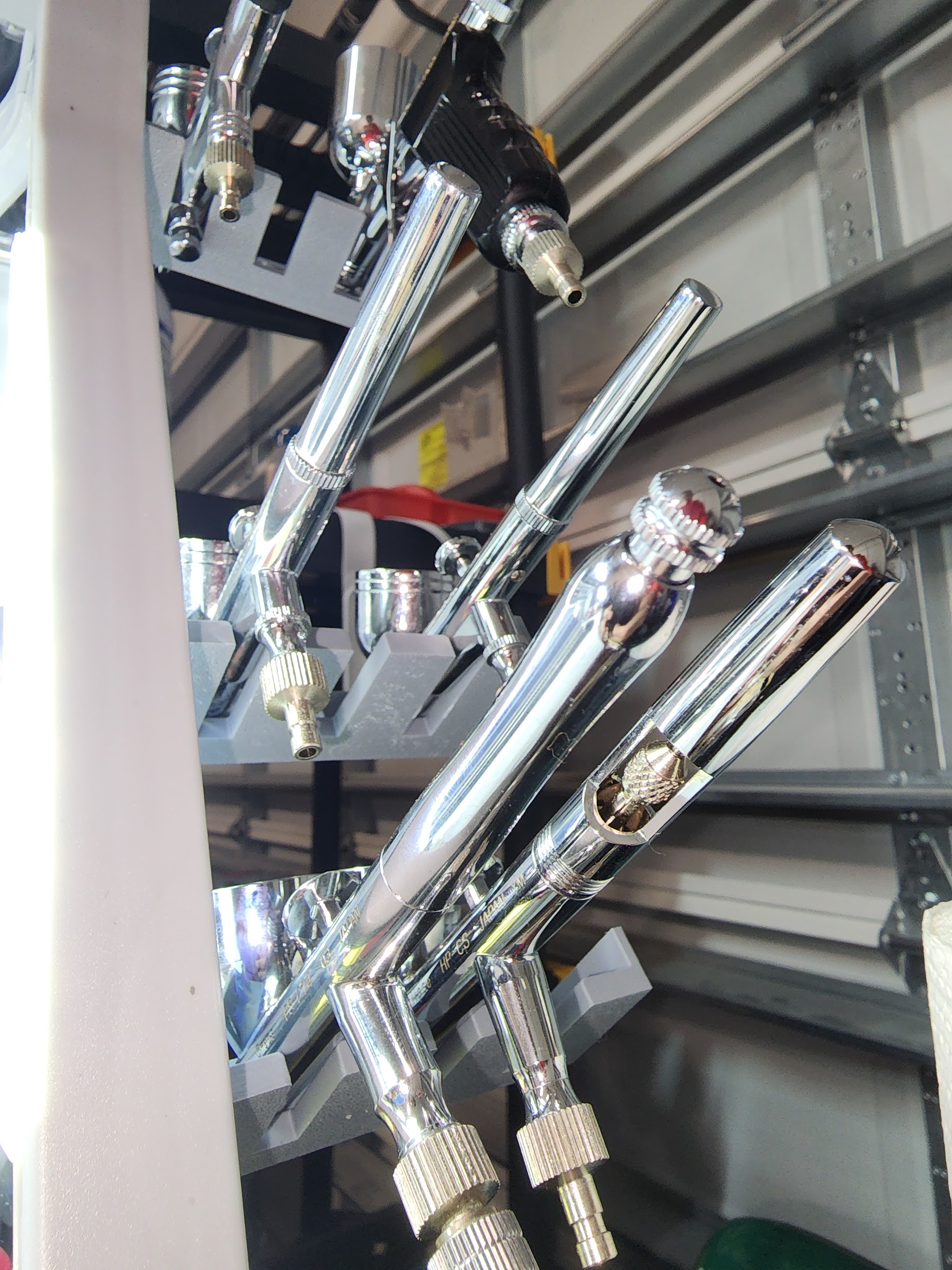 Custom Airbrush Holder Racks For Kaizo / ES600 Water Curtain Spray ...