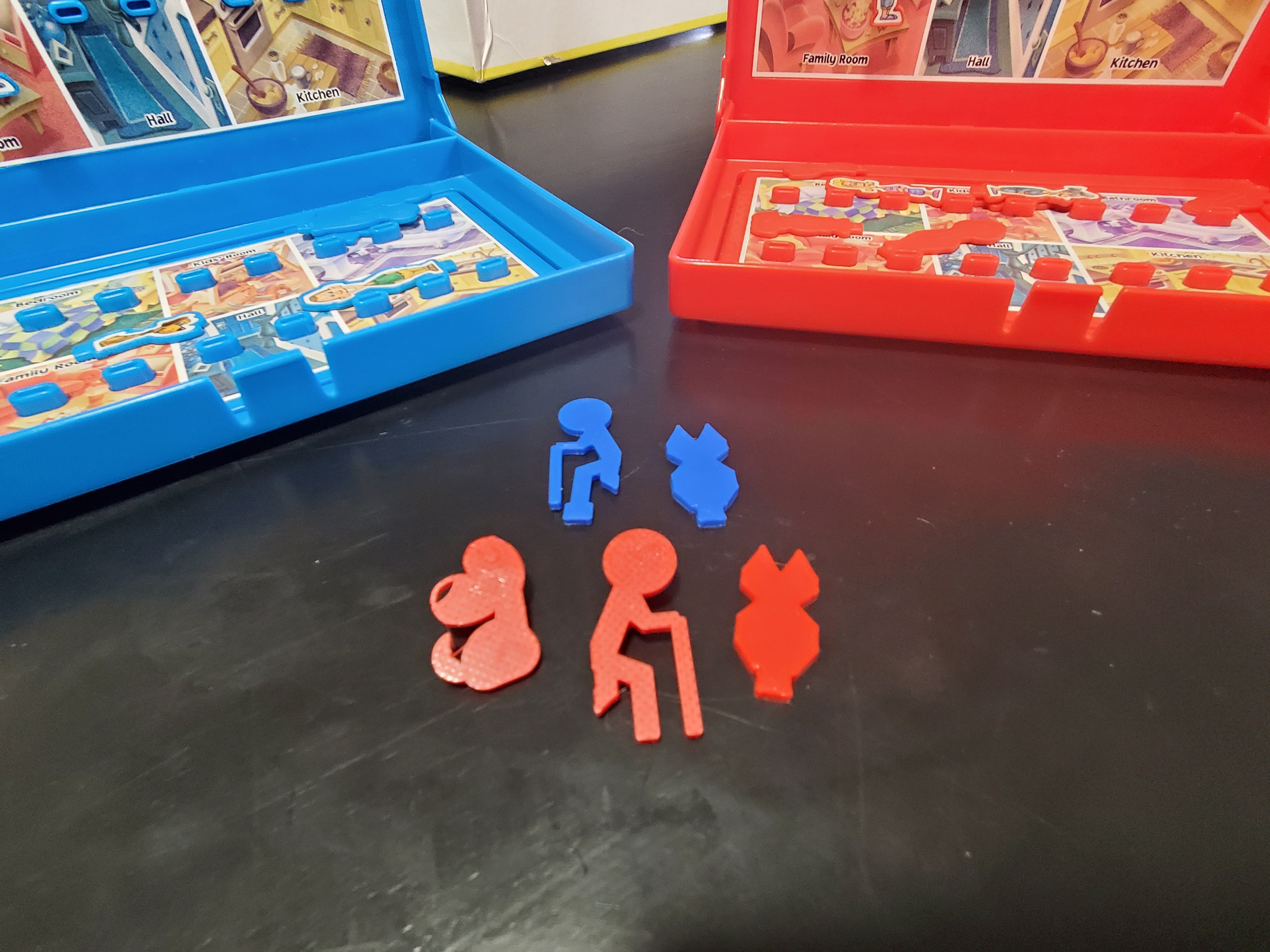 Guess Where? Game Pieces