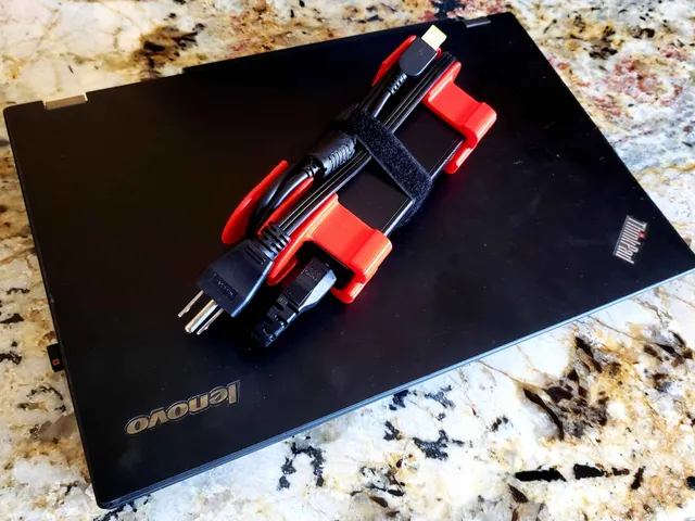 Lenovo power adapter cord wraps