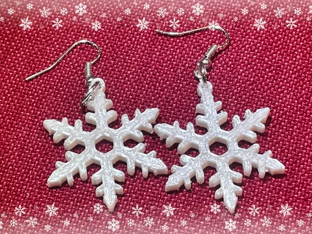 Snowflake Earrings