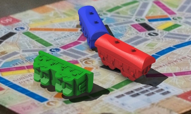Ticket to Ride Train replacement