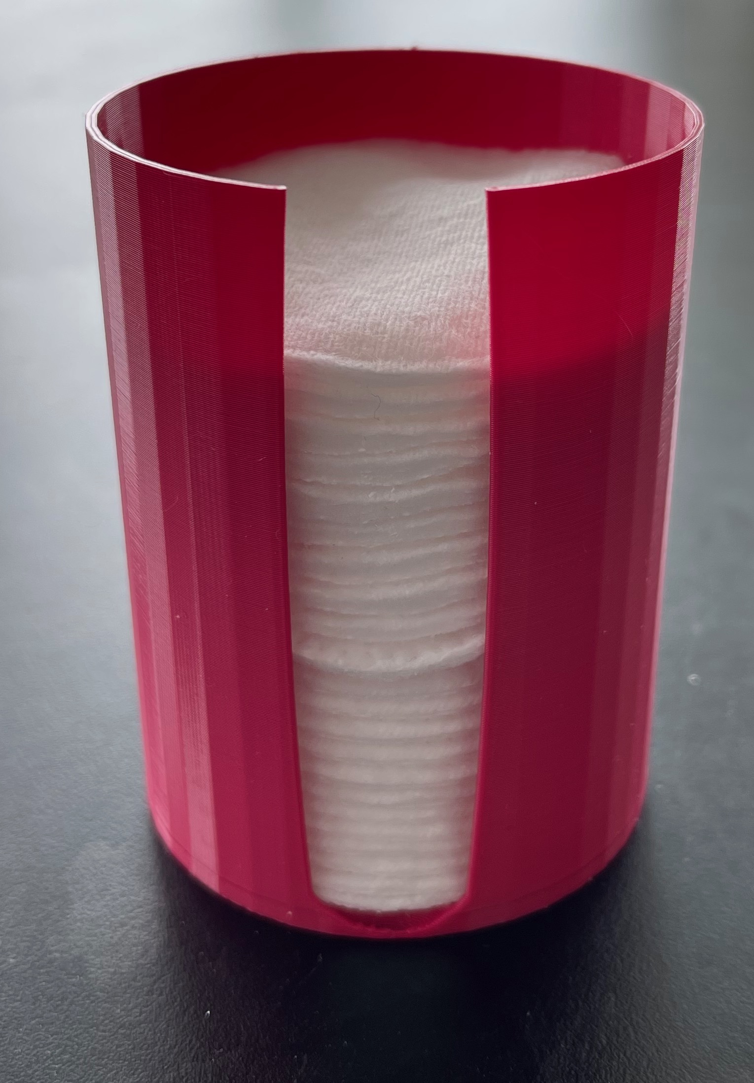 Cotton rounds holder by zzfutang Download free STL model