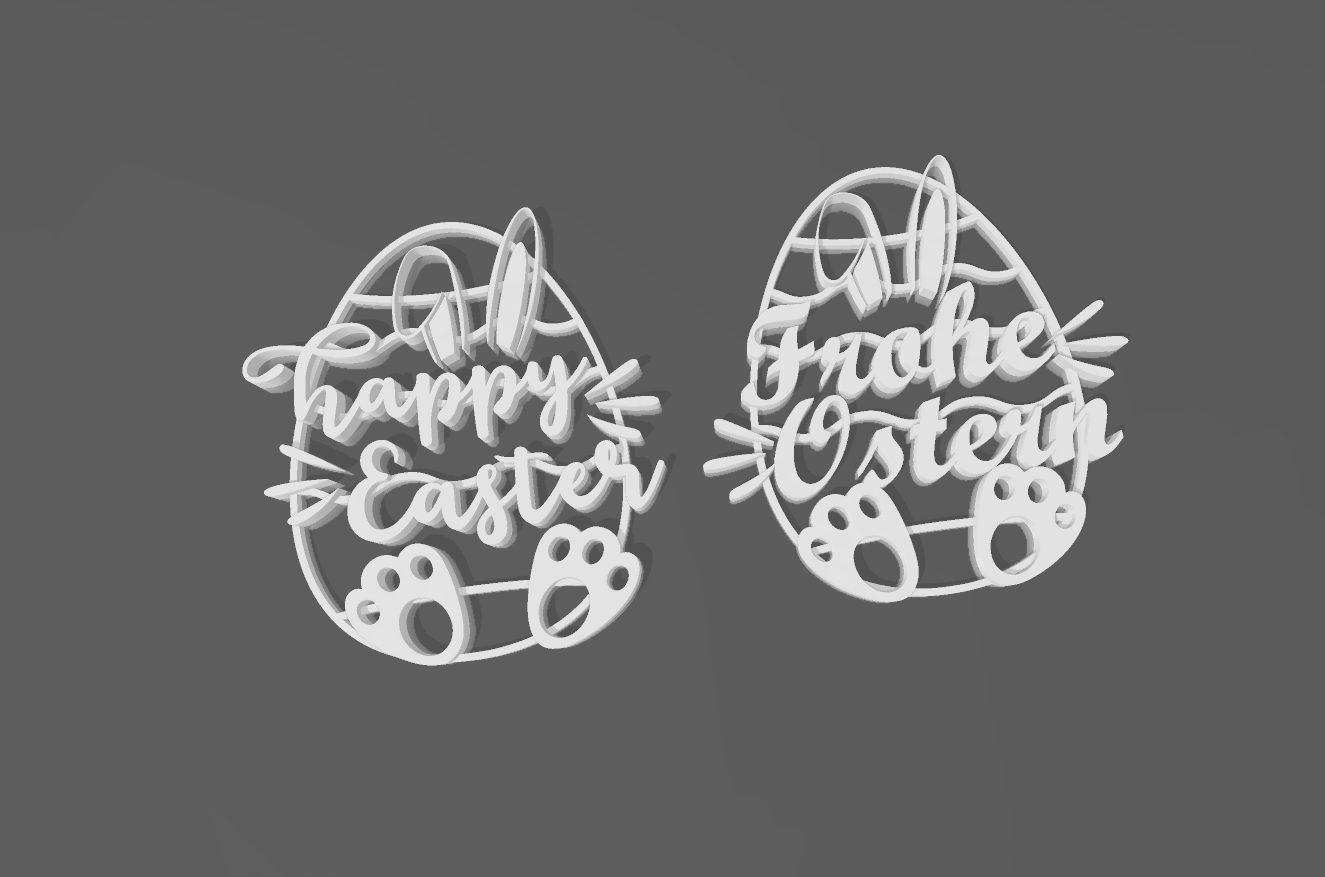 Frohe Ostern Deko / Happy Easter decoration