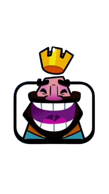 Laughing King keychain!!