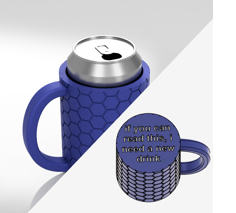 Drinking cup / can holder