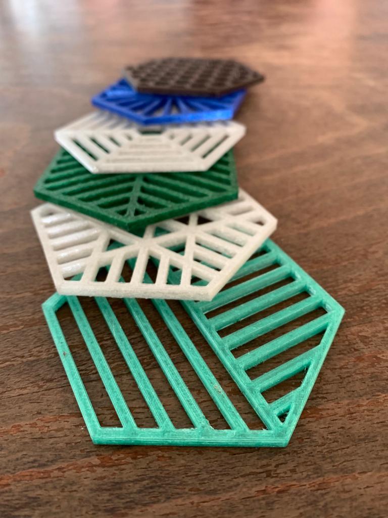 Coaster- Stripes — miniatura 2