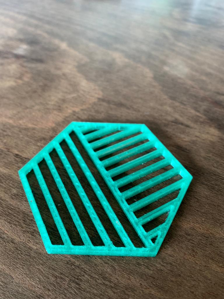 Coaster- Stripes