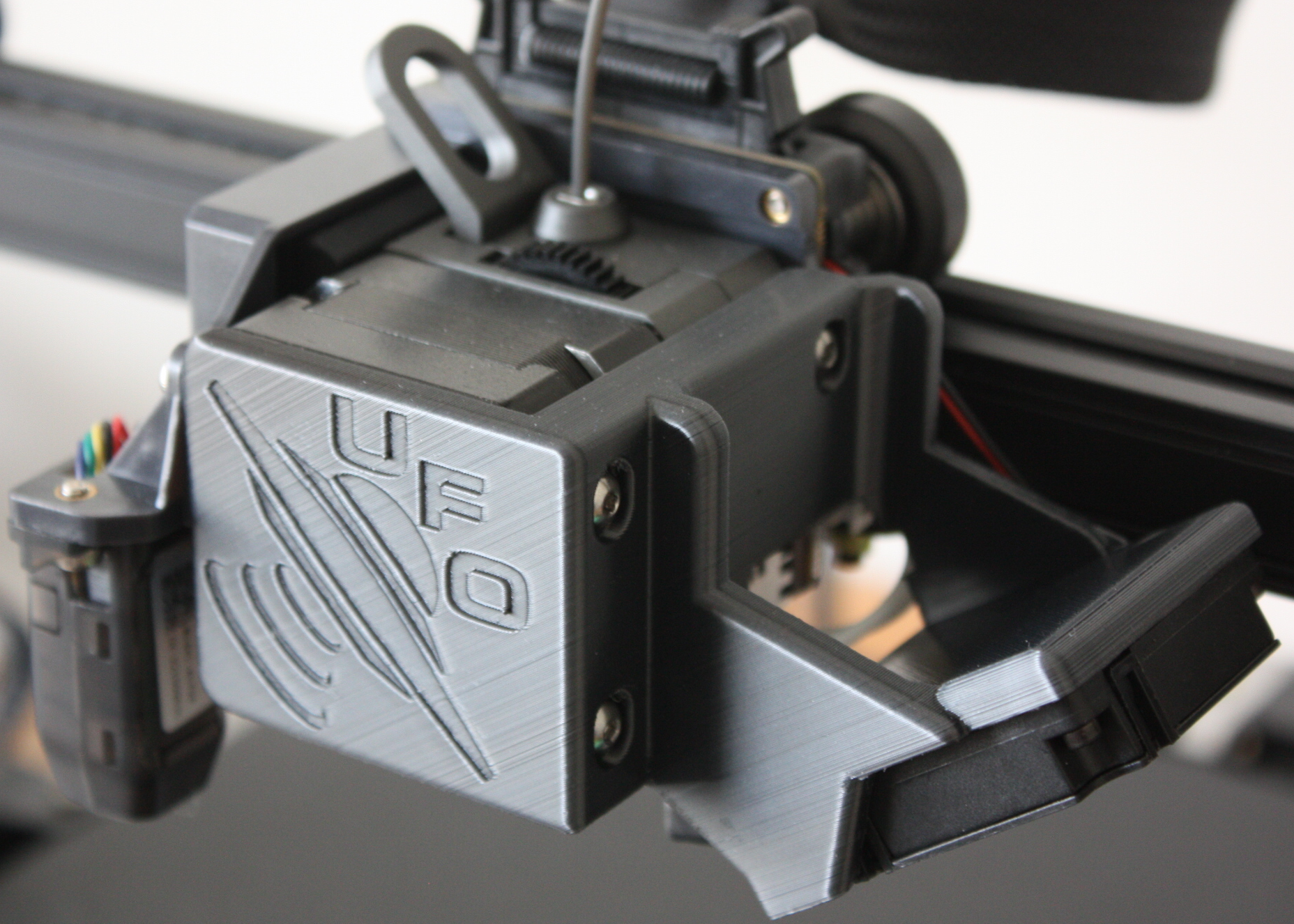 Ender 3 S1 Fan Mount & Duct (Stock 40x10 Radial Blower Fan)